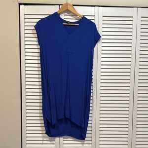 Madewell Blue Short Sleeve Dress
